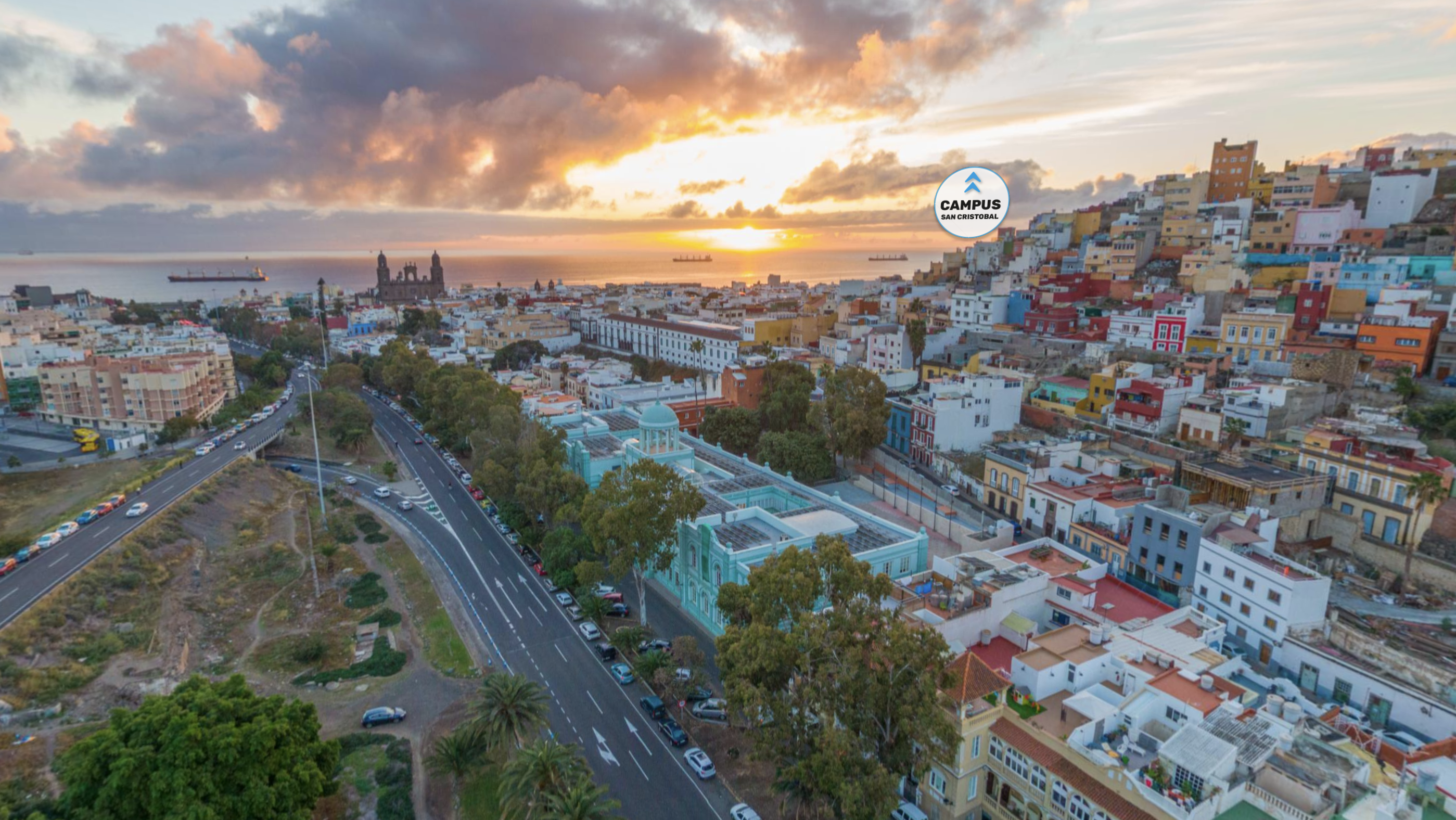 Visión 360 de la Sede Institucional de la ULPGC